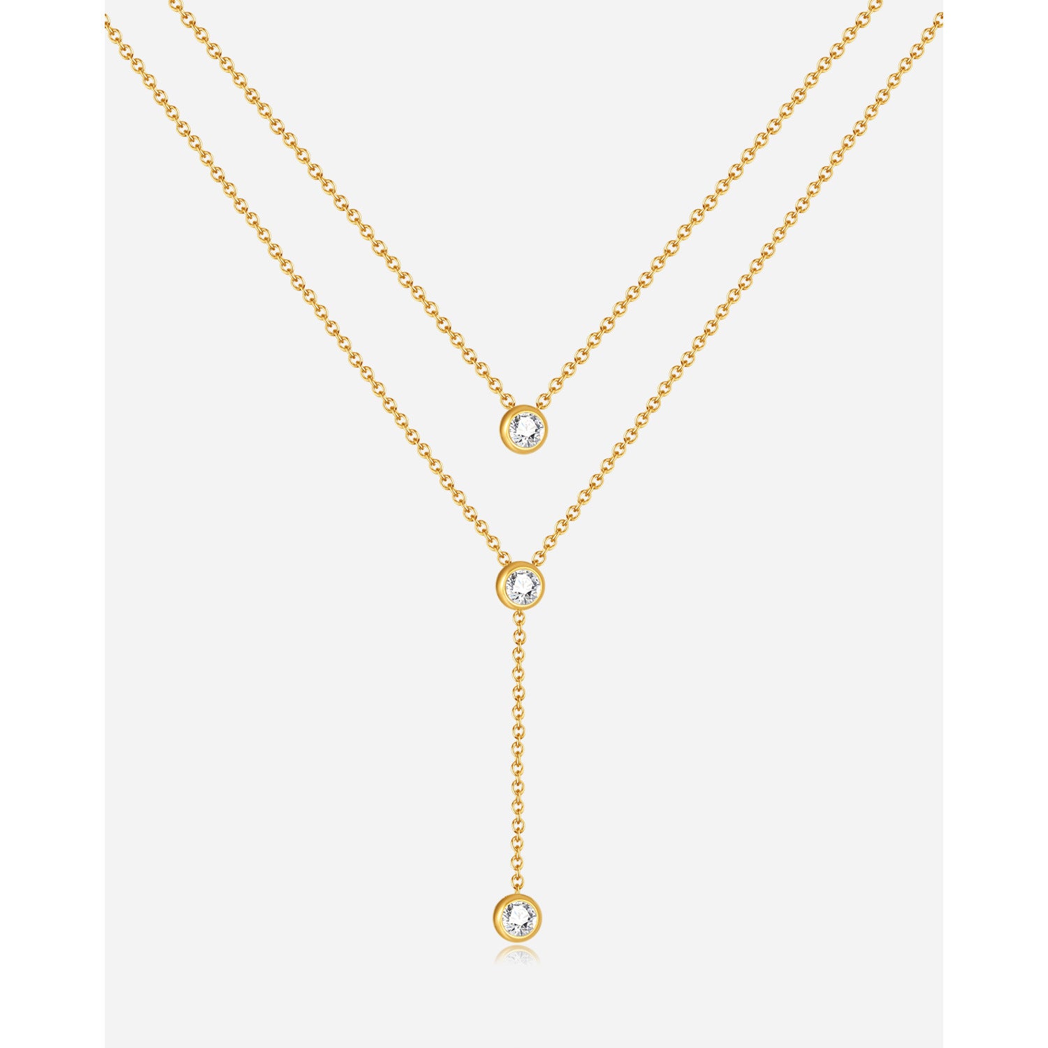✨ Golden Grace Necklace ✨ – VibrantVogue Gems