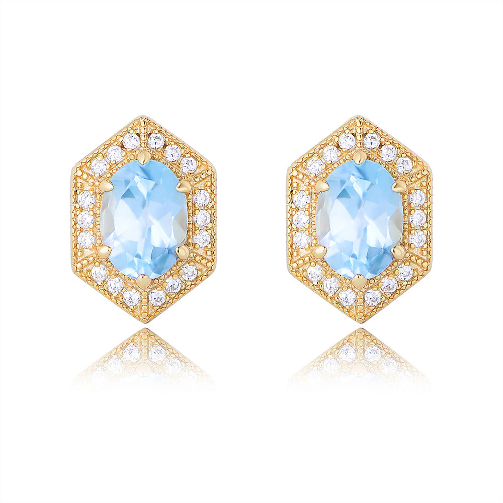 Hexa-Luxe Radiance Earrings