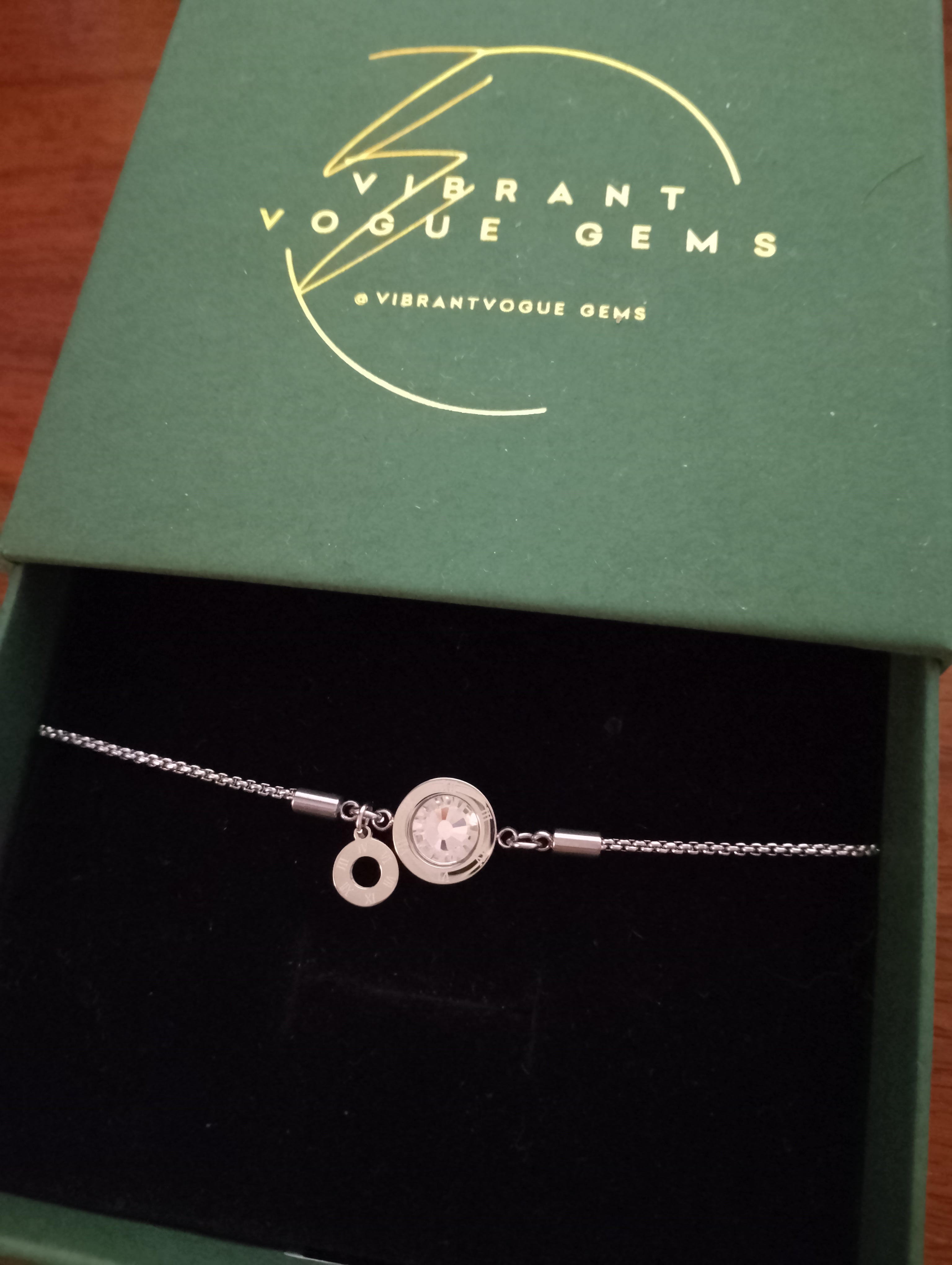 ✨ La Petite Éternité Bracelet by VibrantVogue Gems ✨