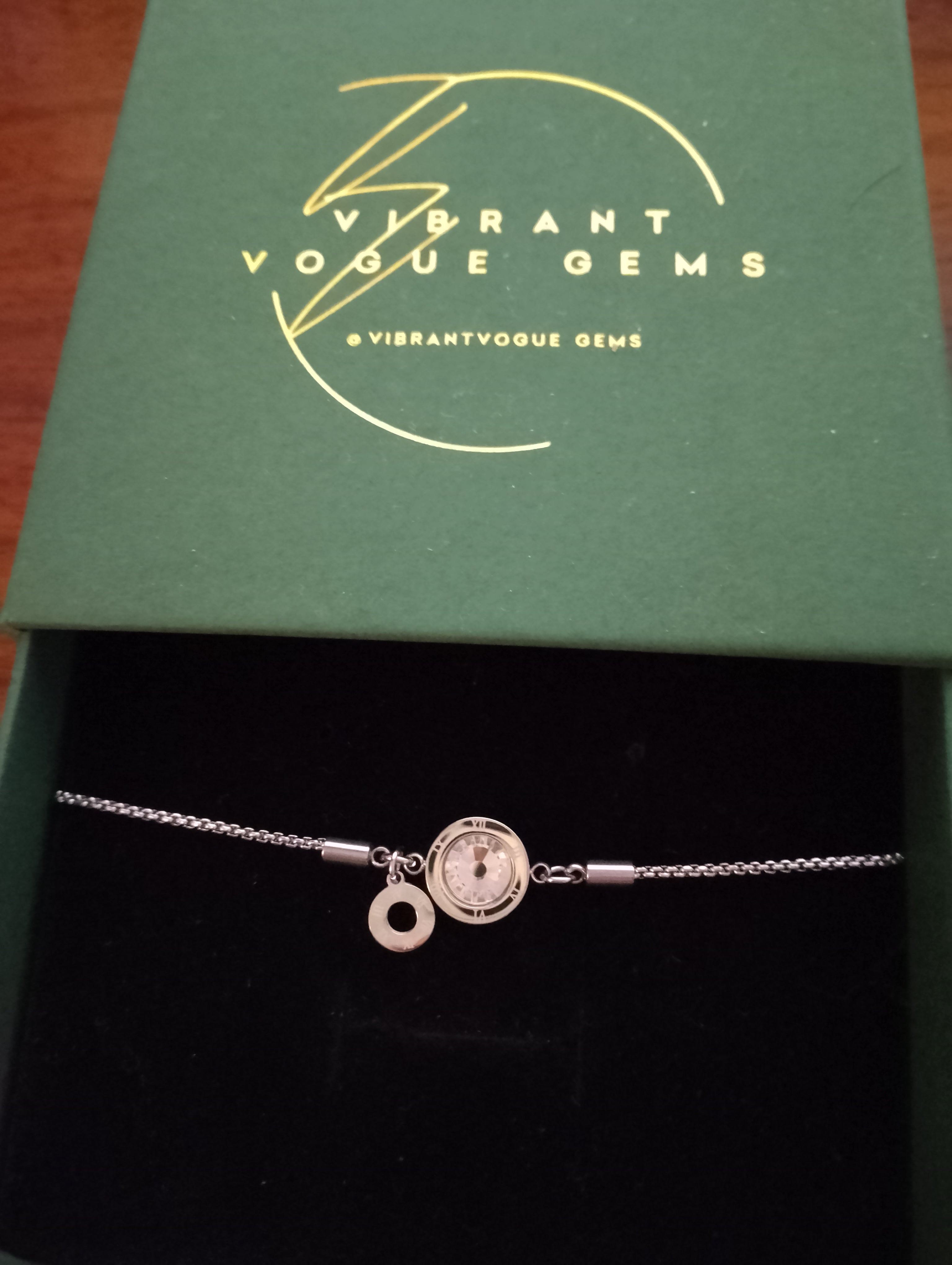 ✨ La Petite Éternité Bracelet by VibrantVogue Gems ✨