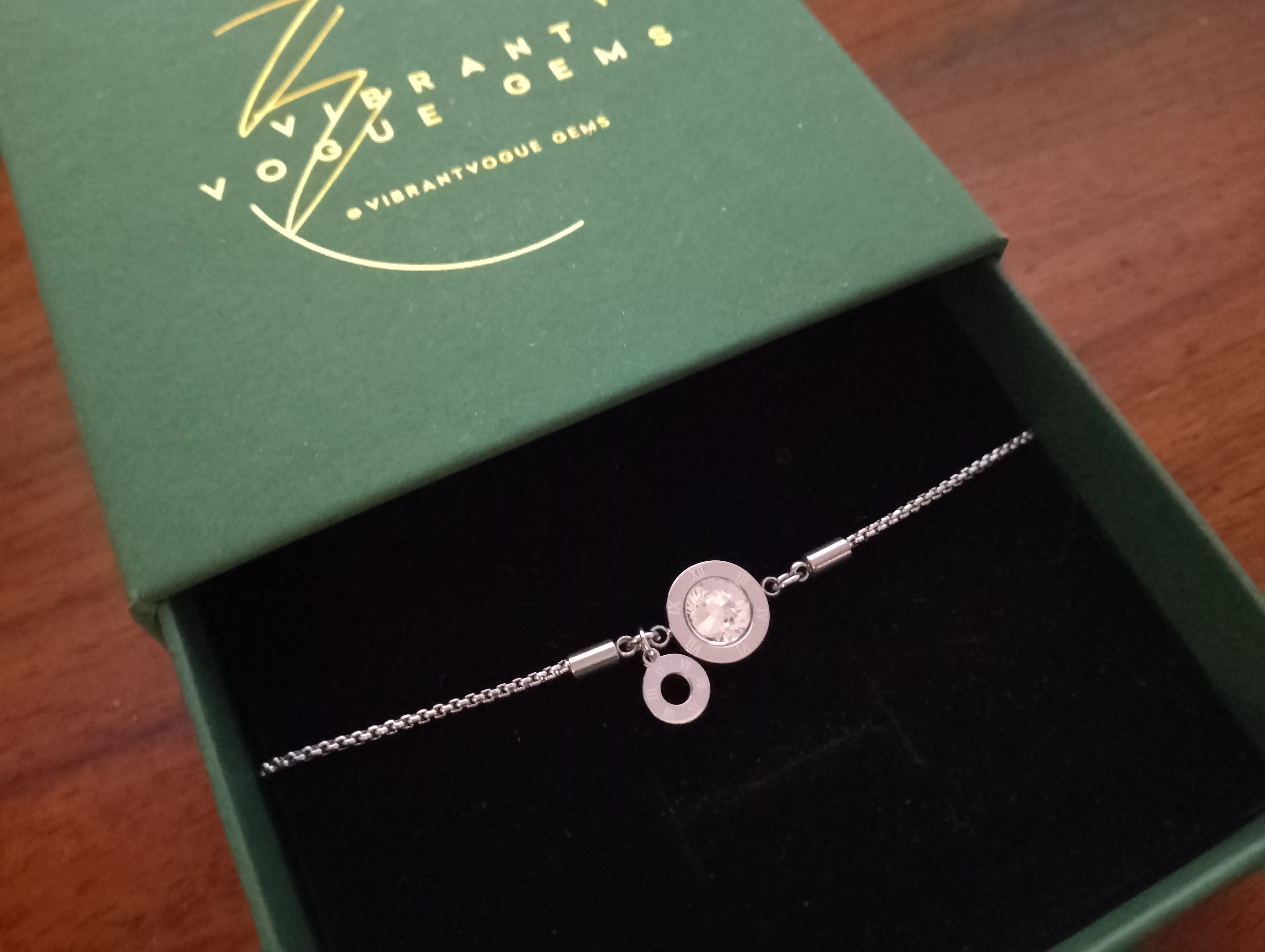 ✨ La Petite Éternité Bracelet by VibrantVogue Gems ✨