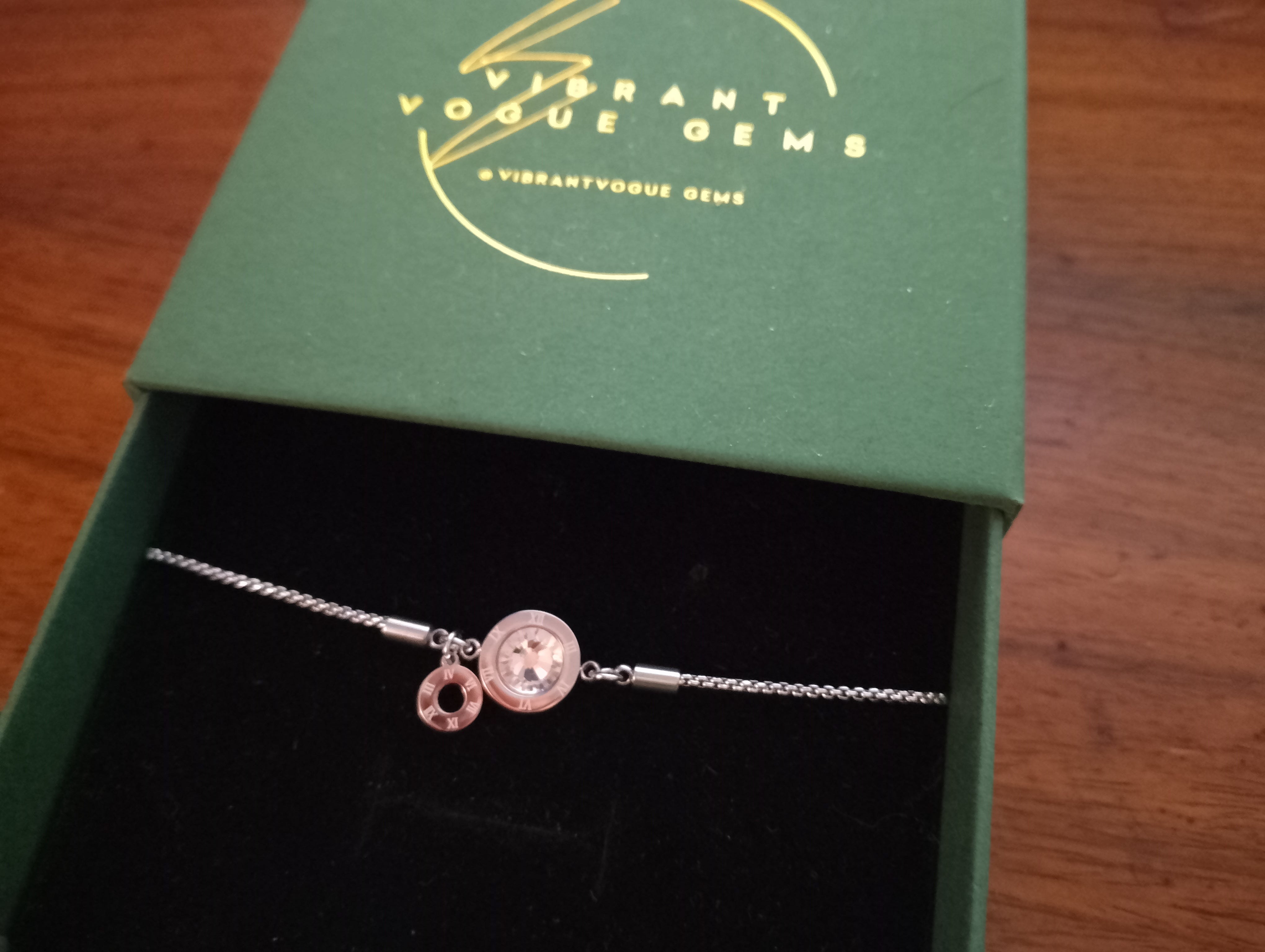 ✨ La Petite Éternité Bracelet by VibrantVogue Gems ✨