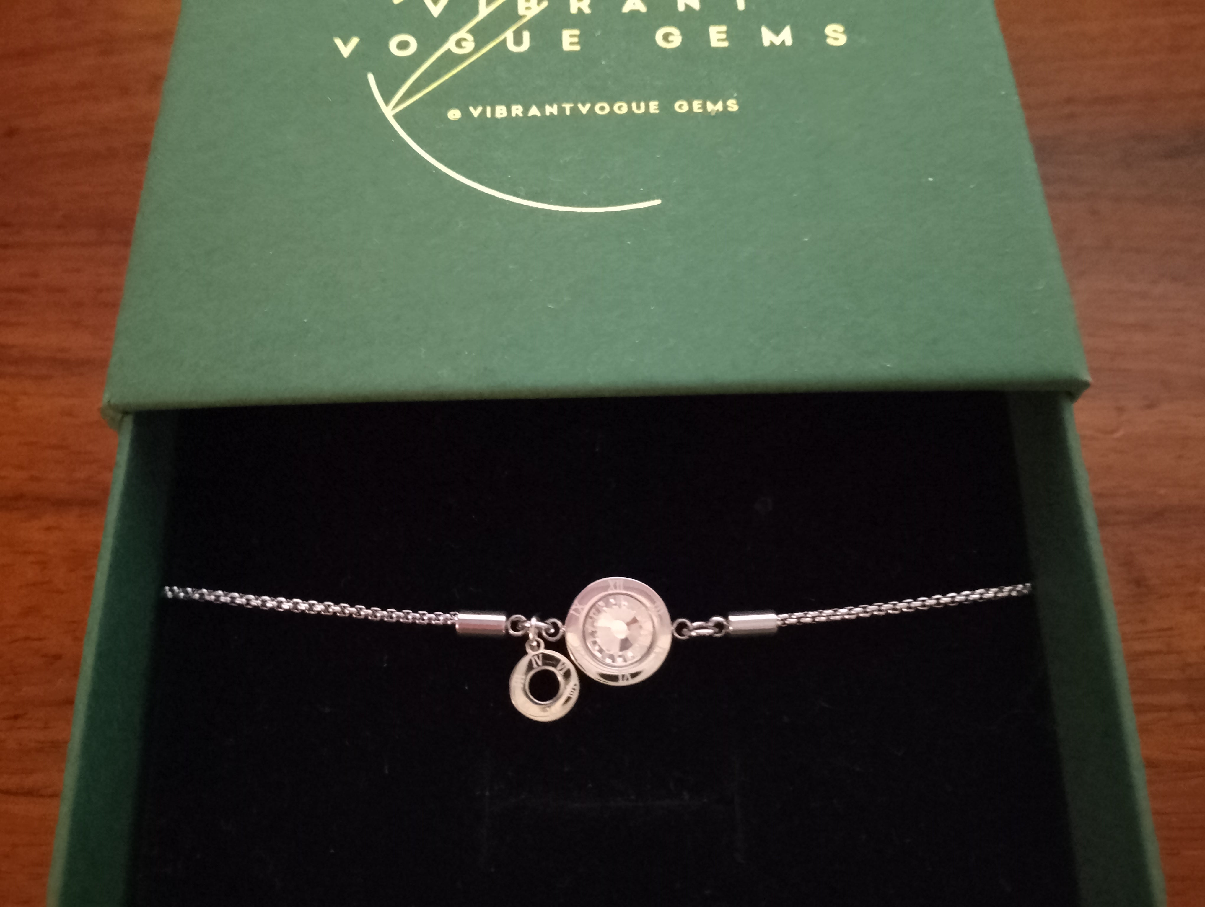 ✨ La Petite Éternité Bracelet by VibrantVogue Gems ✨