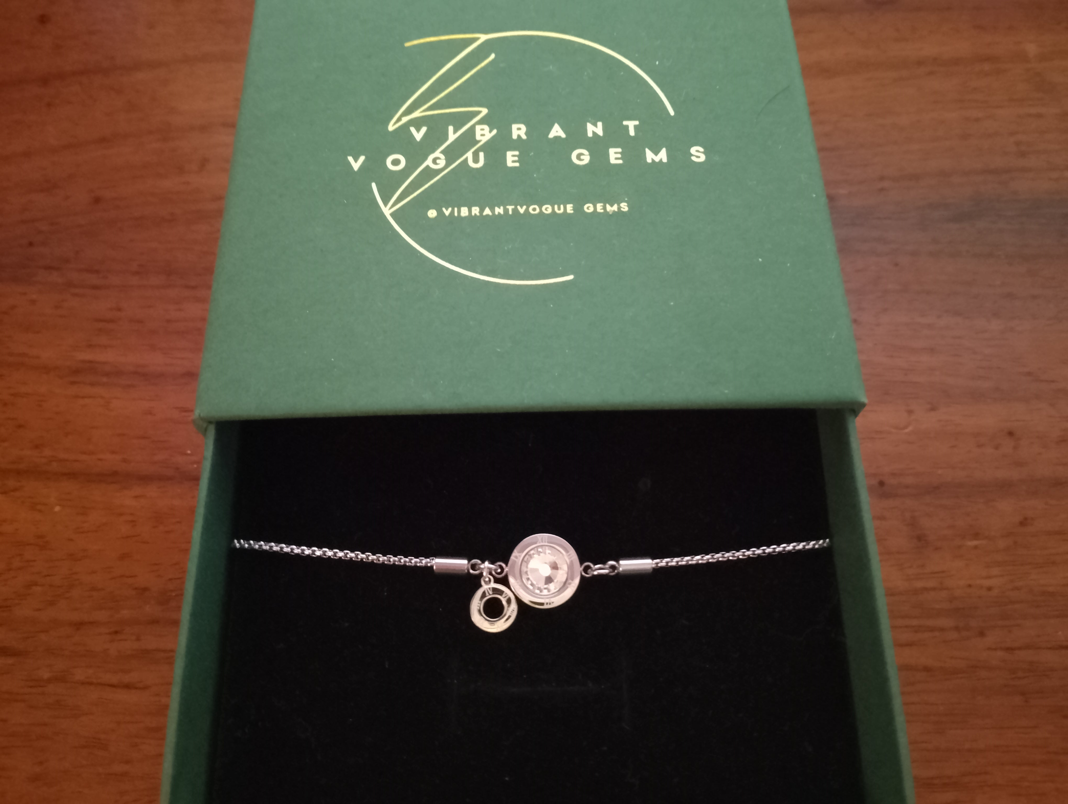 ✨ La Petite Éternité Bracelet by VibrantVogue Gems ✨