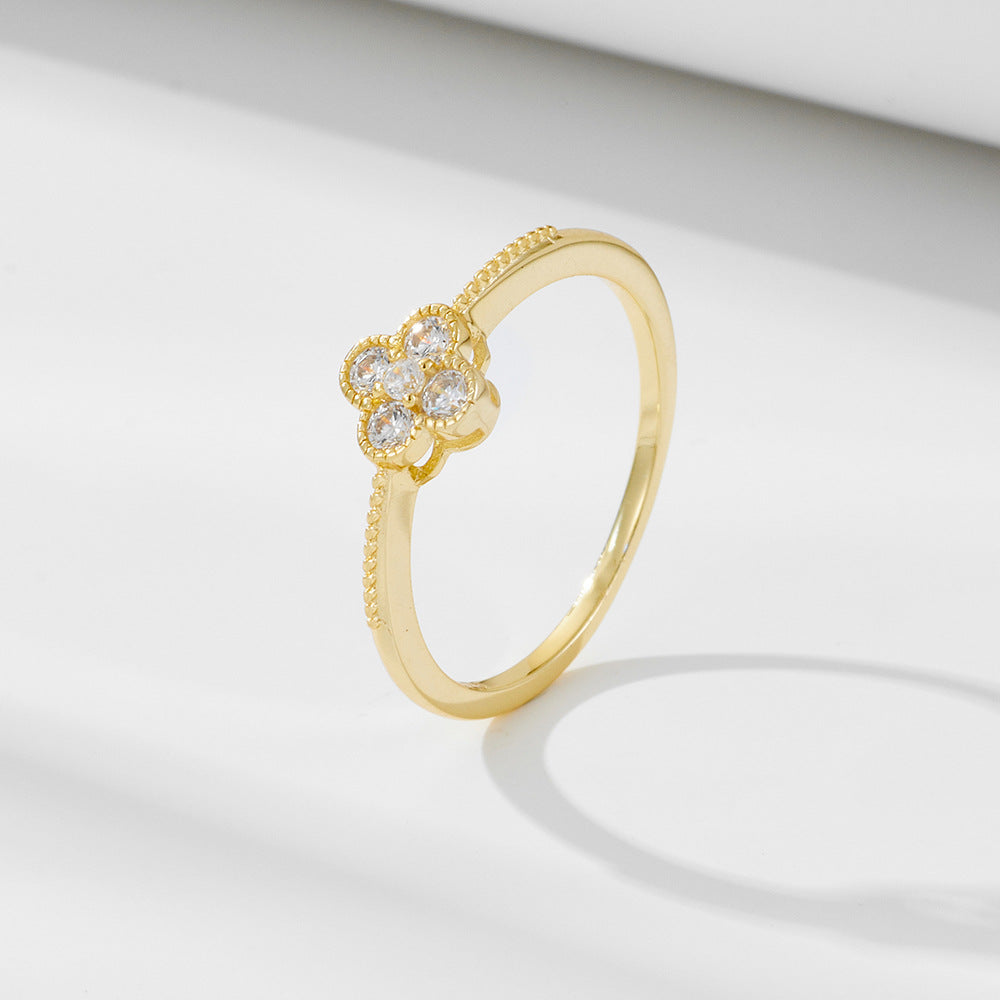 Irish Leaf Elegance Ring