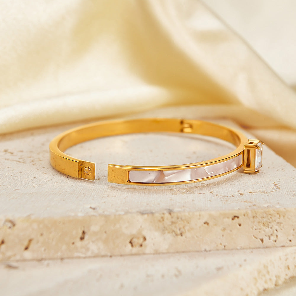 Radiant Elegance Bangle Bracelet