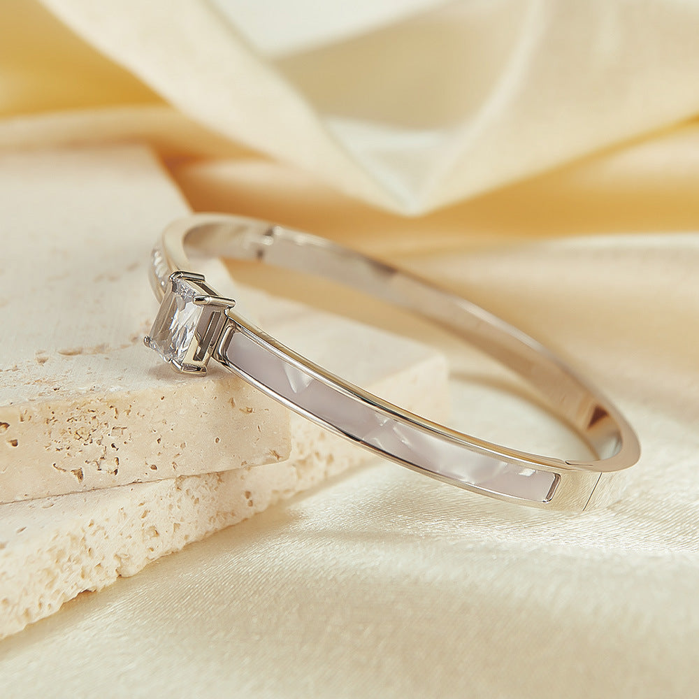 Radiant Elegance Bangle Bracelet