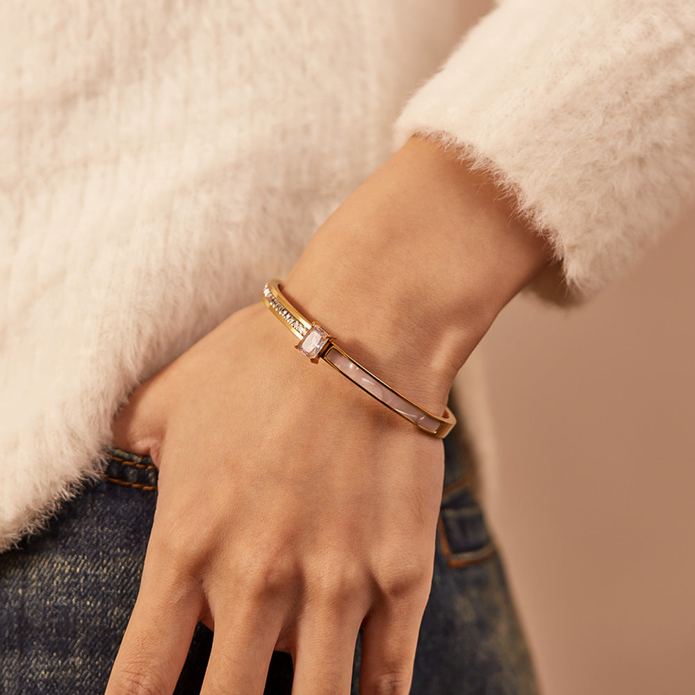 Radiant Elegance Bangle Bracelet