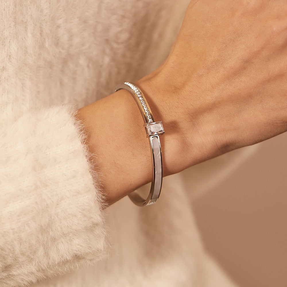 Radiant Elegance Bangle Bracelet