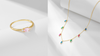 Radiant Bloom Jewelry Set – Necklace & Ring Duo