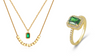Radiant Emerald Majesty Jewelry Bundle