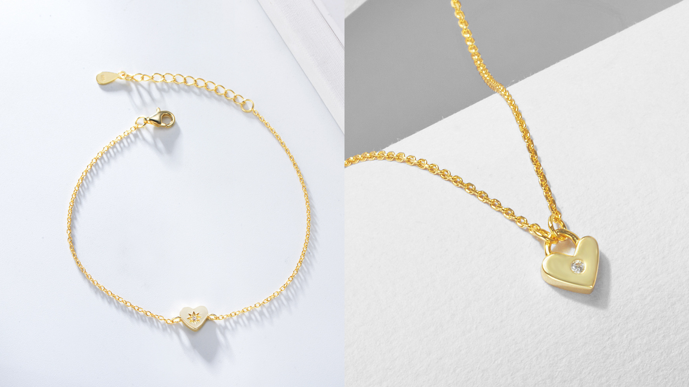 The Timeless Love Collection: Bracelet and Necklace Bundle