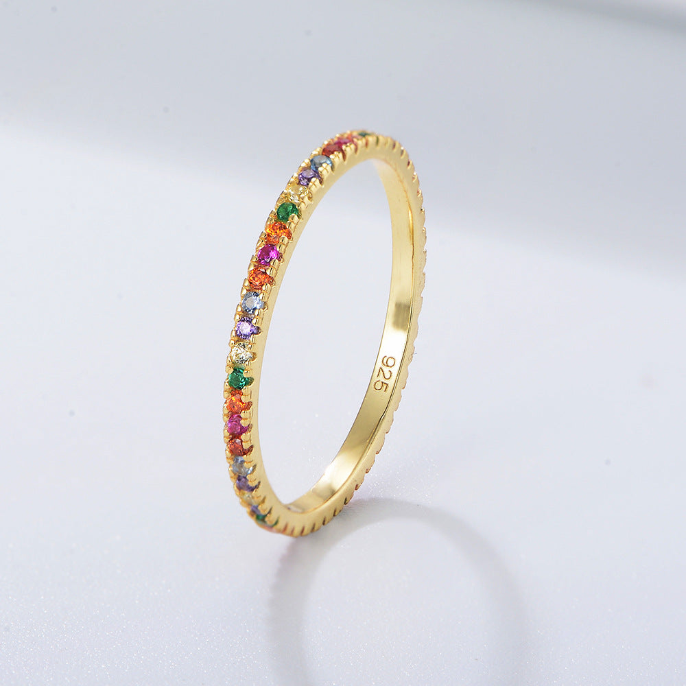 Sparkle & Save: VibrantVogue Gems Ring Sale