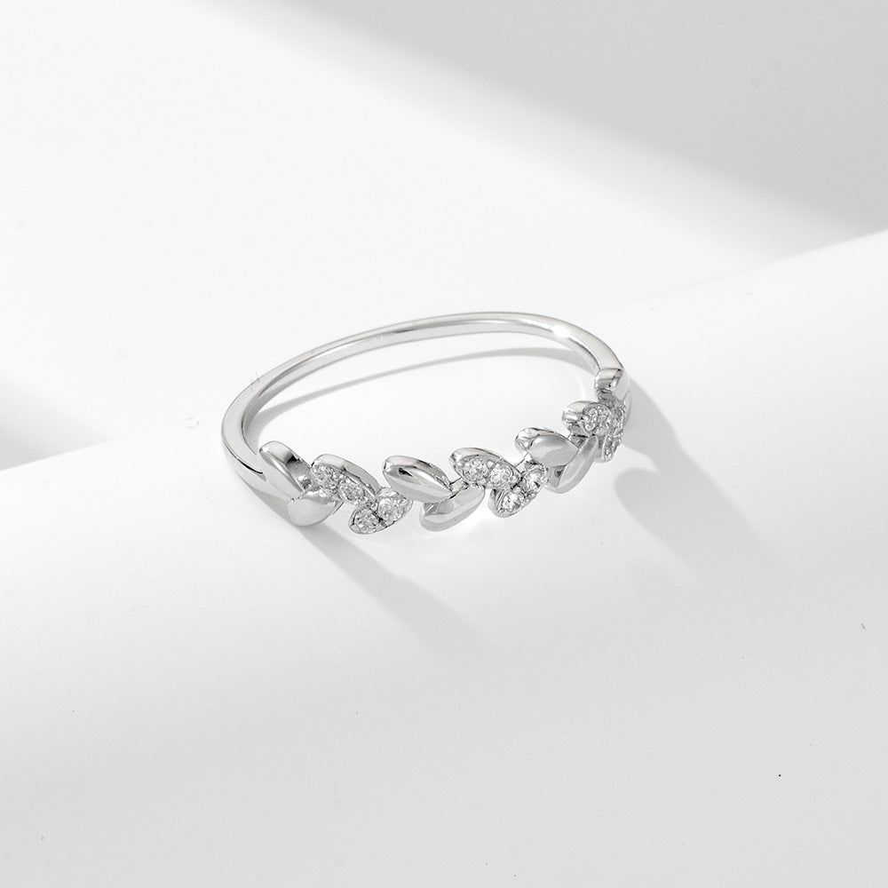 Caesar Leaf Elegance Ring