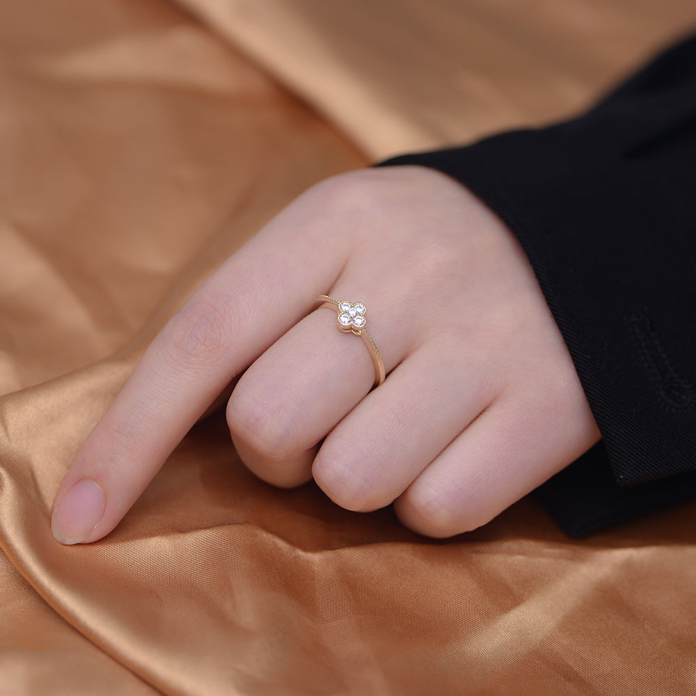 Irish Leaf Elegance Ring