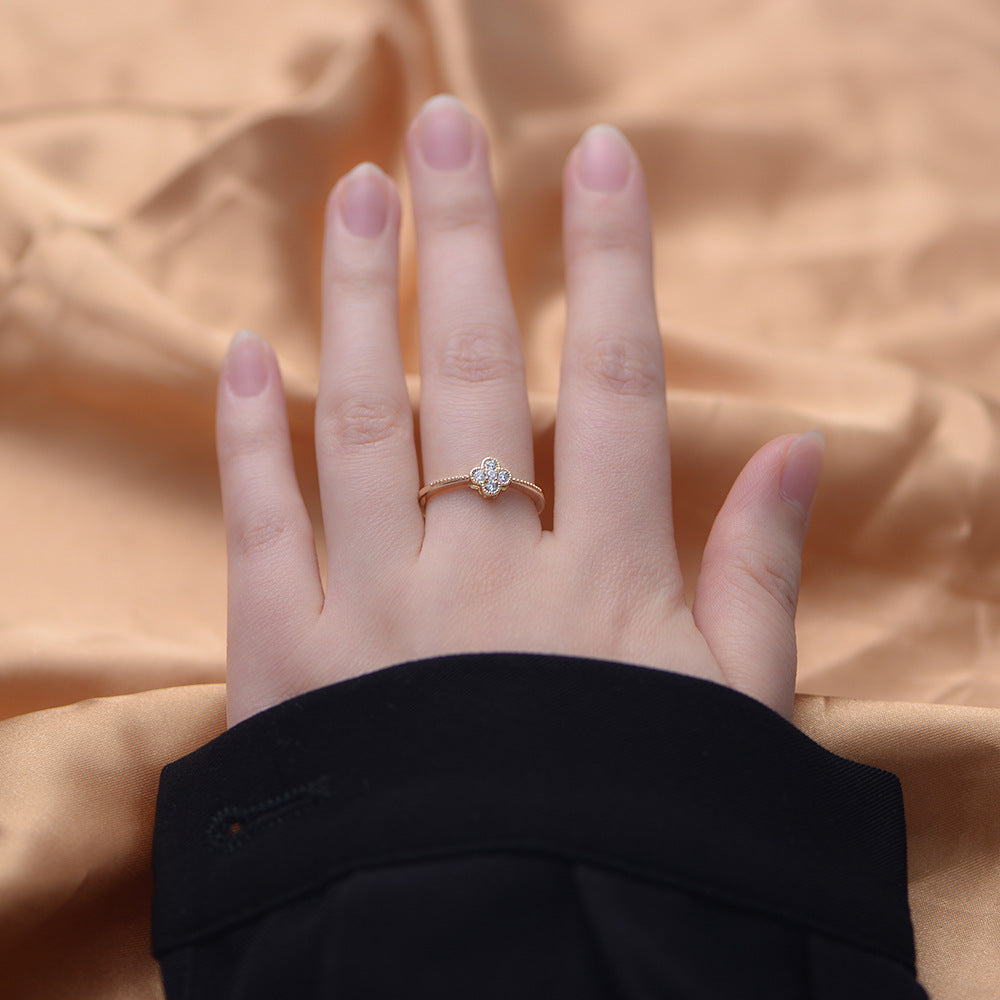 Irish Leaf Elegance Ring