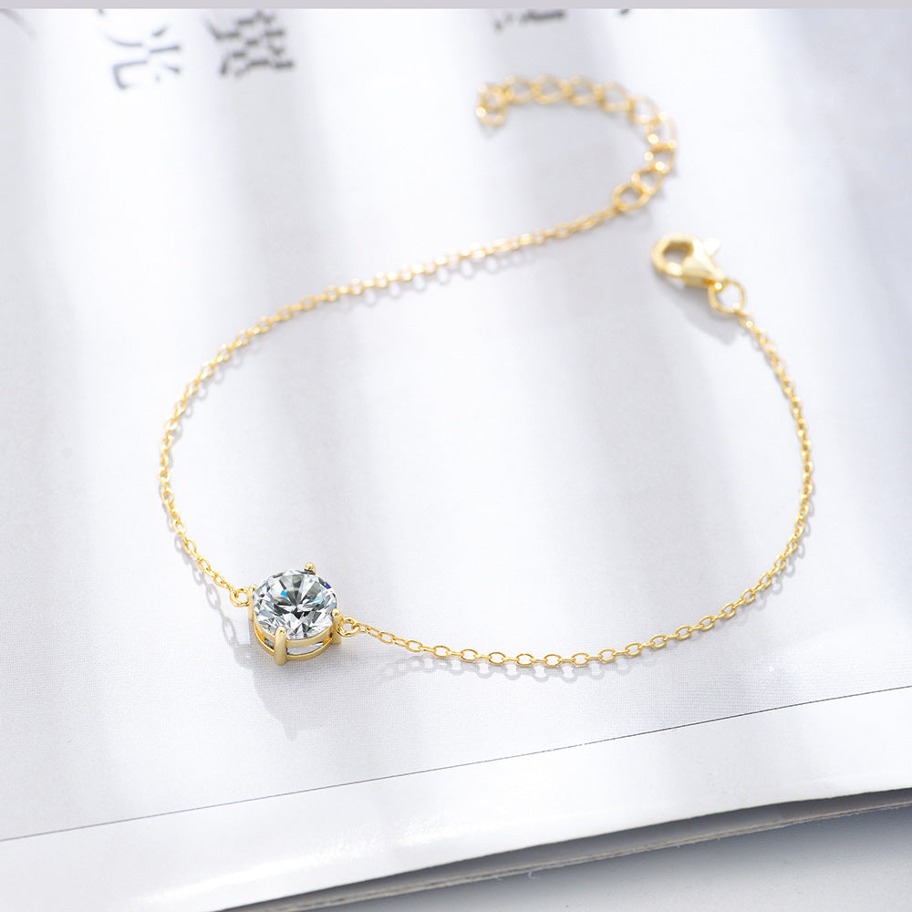 Golden Radiance Ensemble: Radiance Bracelet & Regal Crown Jewel Ring